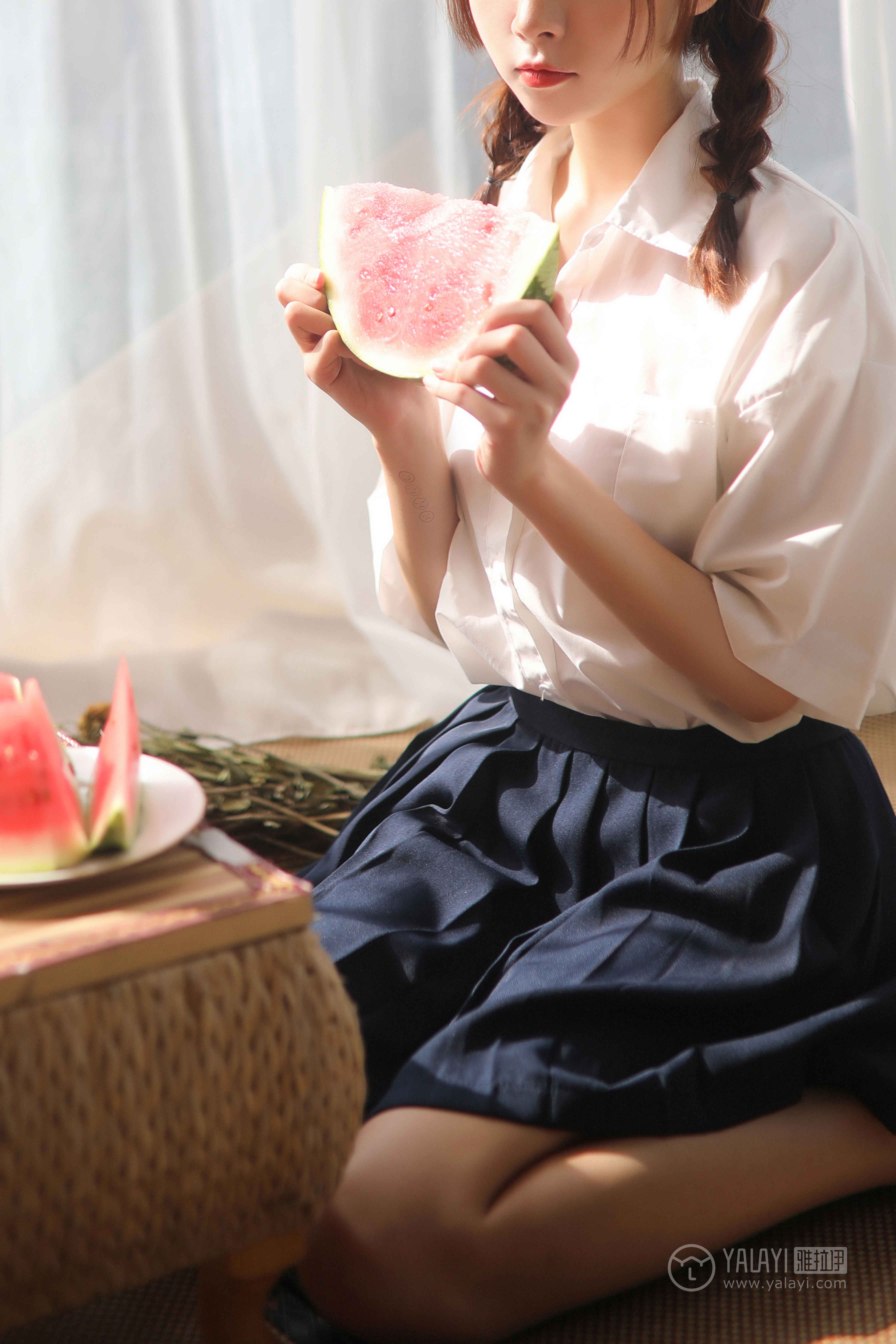 [YALAYI雅拉伊]2019.07.18No.342与她的夏日恋爱暄暄插图9